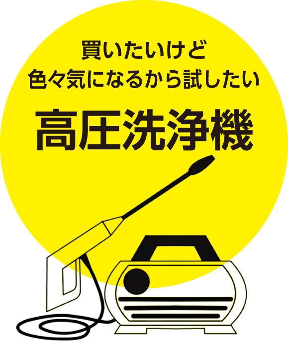 画像：高圧洗浄機