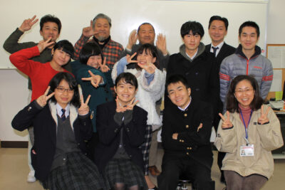 周南ランプフェス　徳山高専学生さん他と打ち上げ