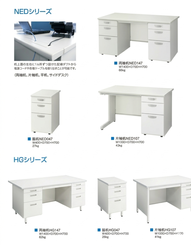 片袖机レンタル（NEDシリーズ）