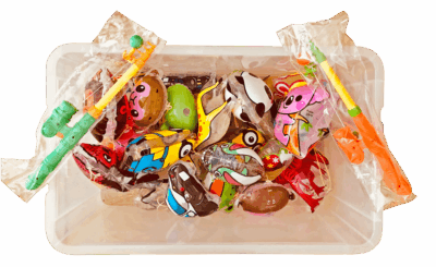 ビニールヨーヨーつり